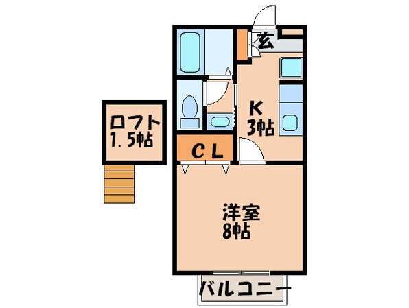 セジュ－ルオ－ブの物件間取画像